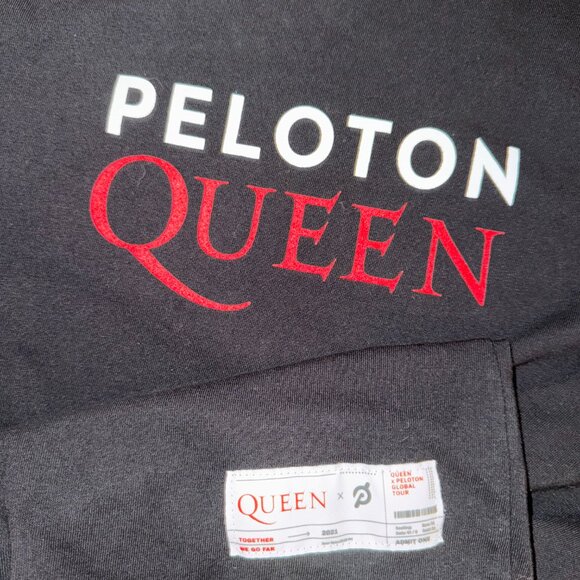 Peloton x Queen 2021 Long Sleeve Black Size M "Don’t Stop Me Now" Limited Editio - Picture 10 of 15